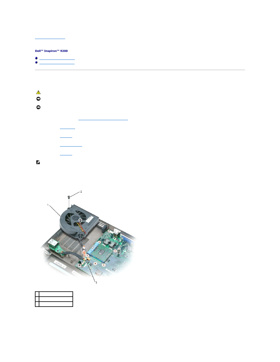 System fans, Removing the system fans | Dell Inspiron 9200 User Manual | Page 54 / 55