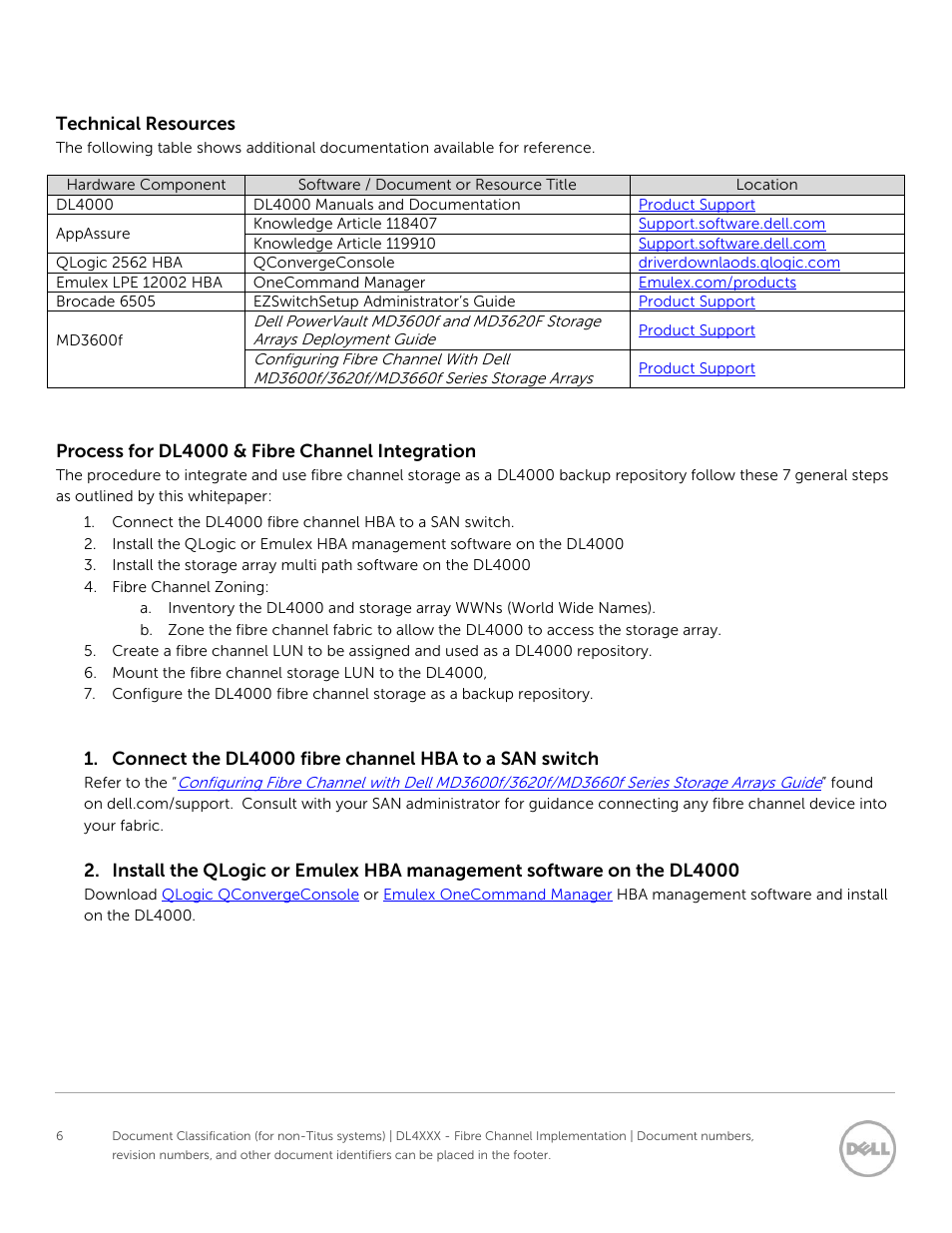 Dell DL4000 User Manual | Page 6 / 19