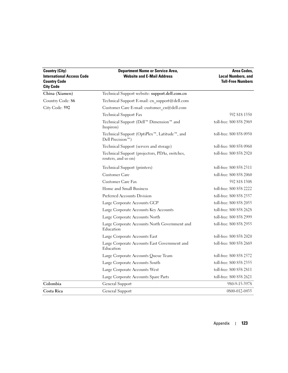 Dell Dimension 9100 User Manual | Page 123 / 140