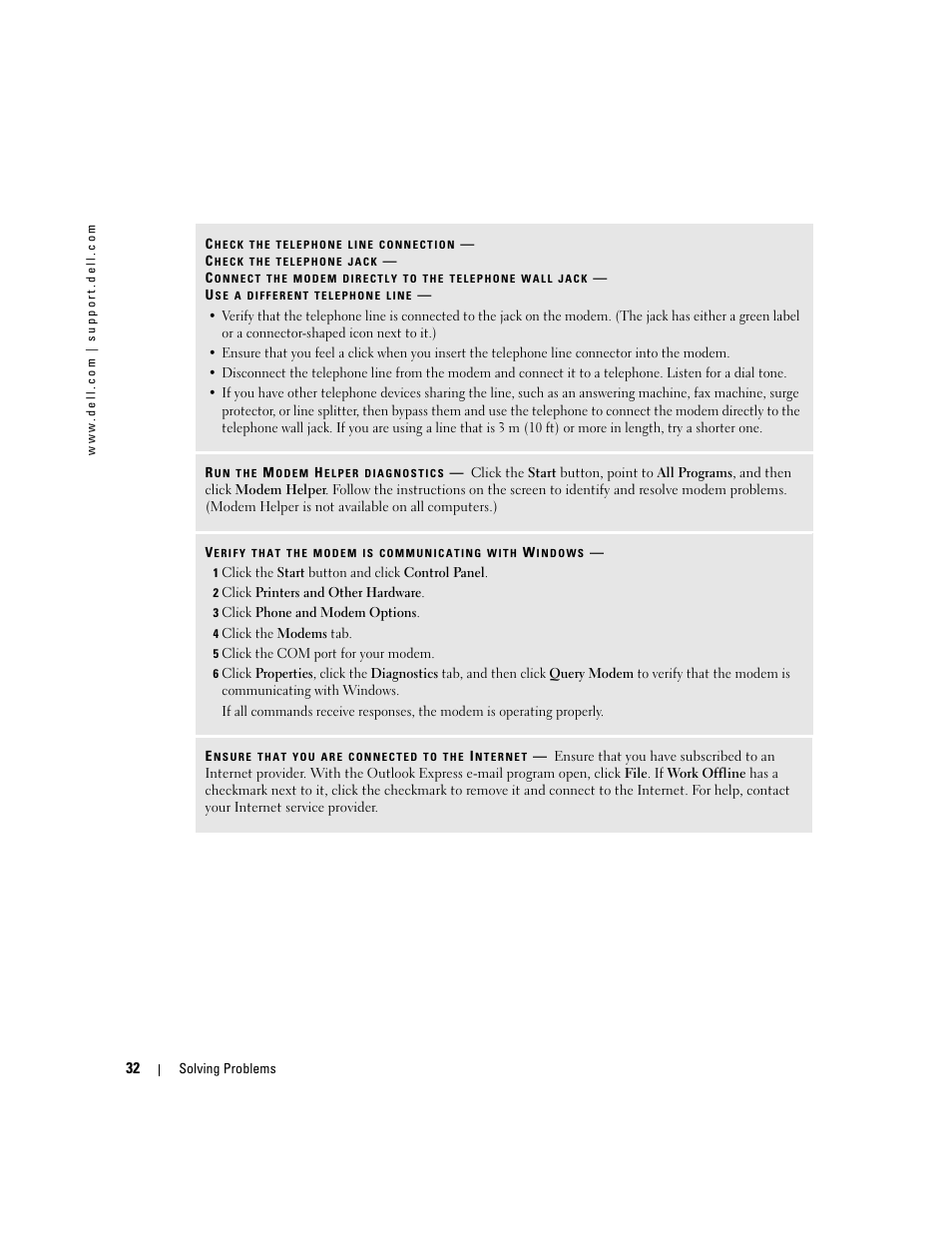 Dell Dimension 9100 User Manual | Page 32 / 140