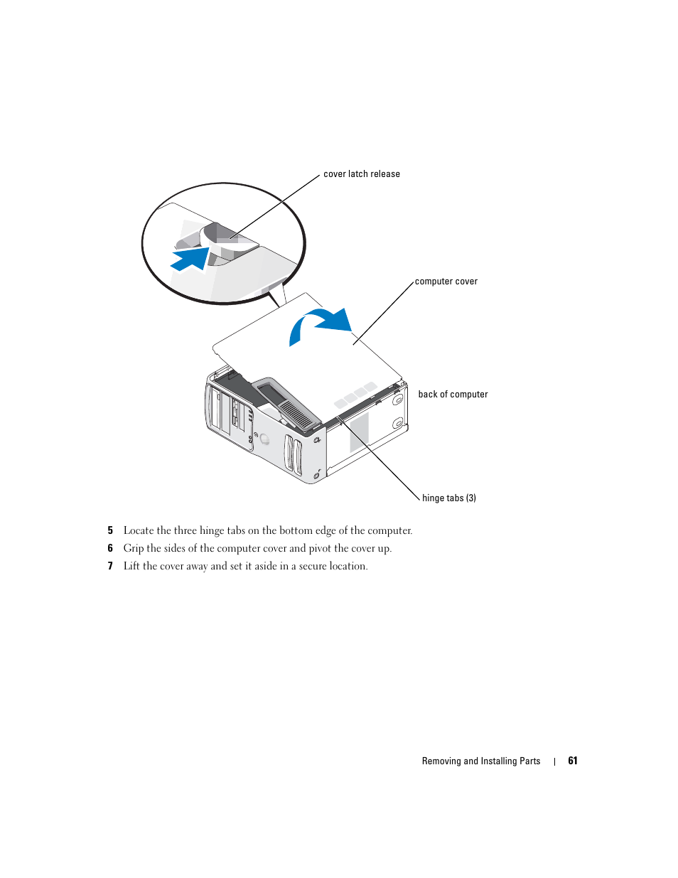 Dell Dimension 9100 User Manual | Page 61 / 140