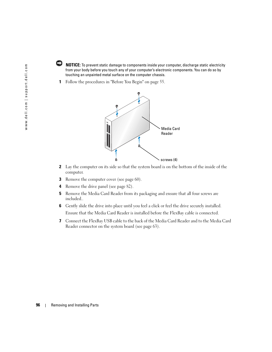 Dell Dimension 9100 User Manual | Page 96 / 140