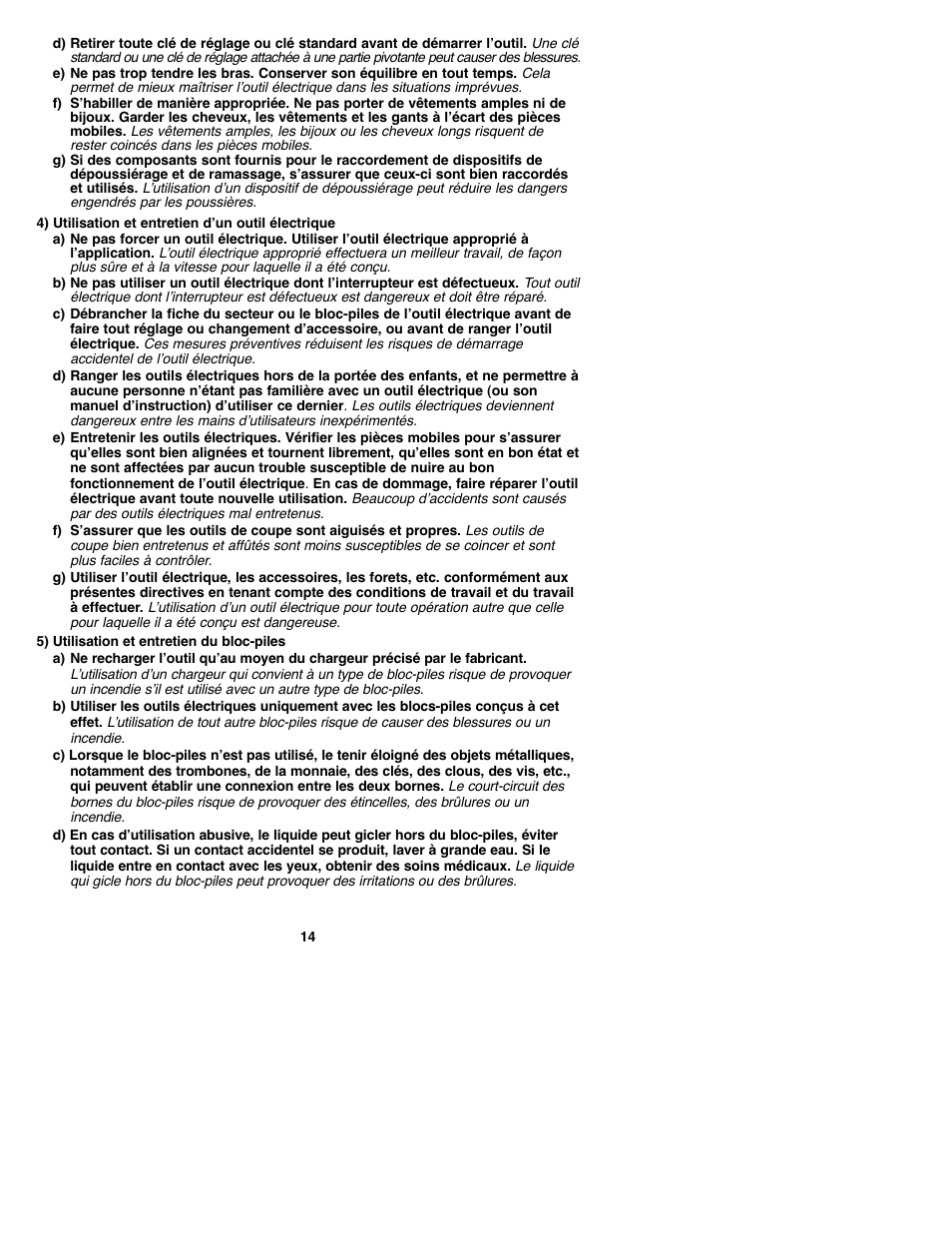 Black & Decker GCO182 User Manual | Page 14 / 36