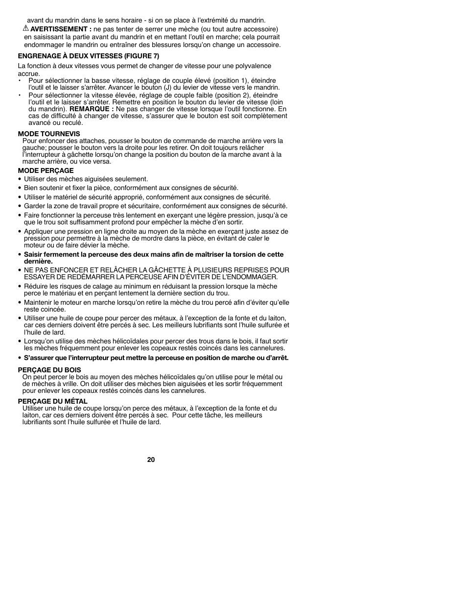 Black & Decker GCO182 User Manual | Page 20 / 36