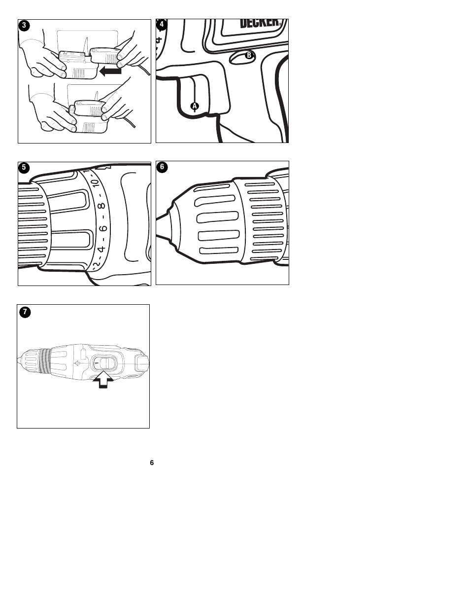 Black & Decker GCO182 User Manual | Page 6 / 36