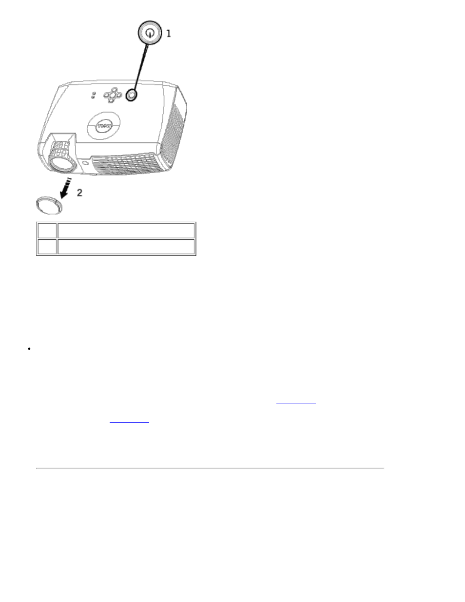 Adjusting the projected image | Dell Projector 2300MP User Manual | Page 14 / 54