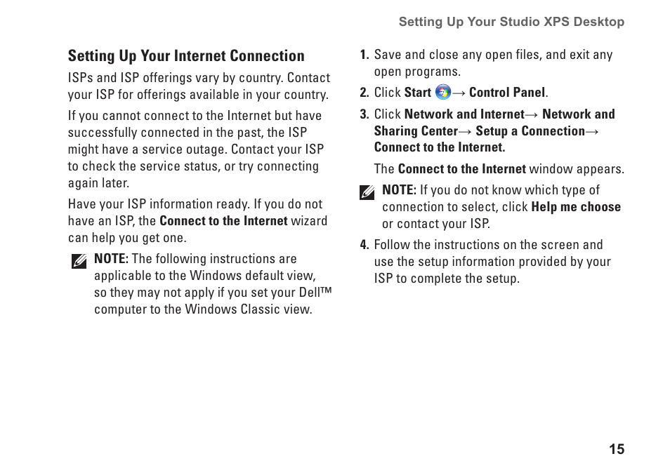 Dell Studio XPS 435T / 9000 (Early 2009) User Manual | Page 17 / 70