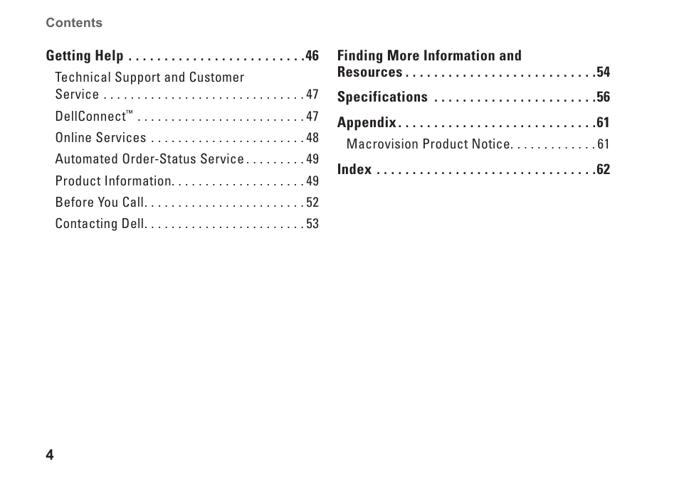 Dell Studio XPS 435T / 9000 (Early 2009) User Manual | Page 6 / 70