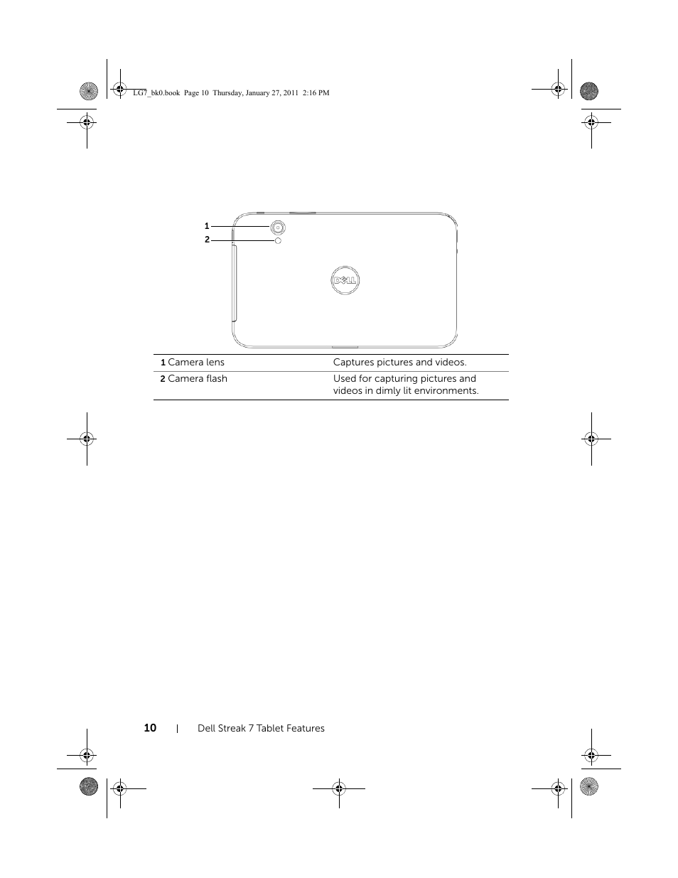 Dell Mobile Streak 7 User Manual | Page 10 / 145