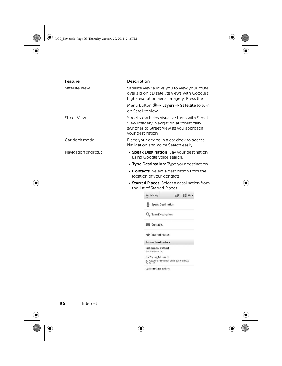 Dell Mobile Streak 7 User Manual | Page 96 / 145