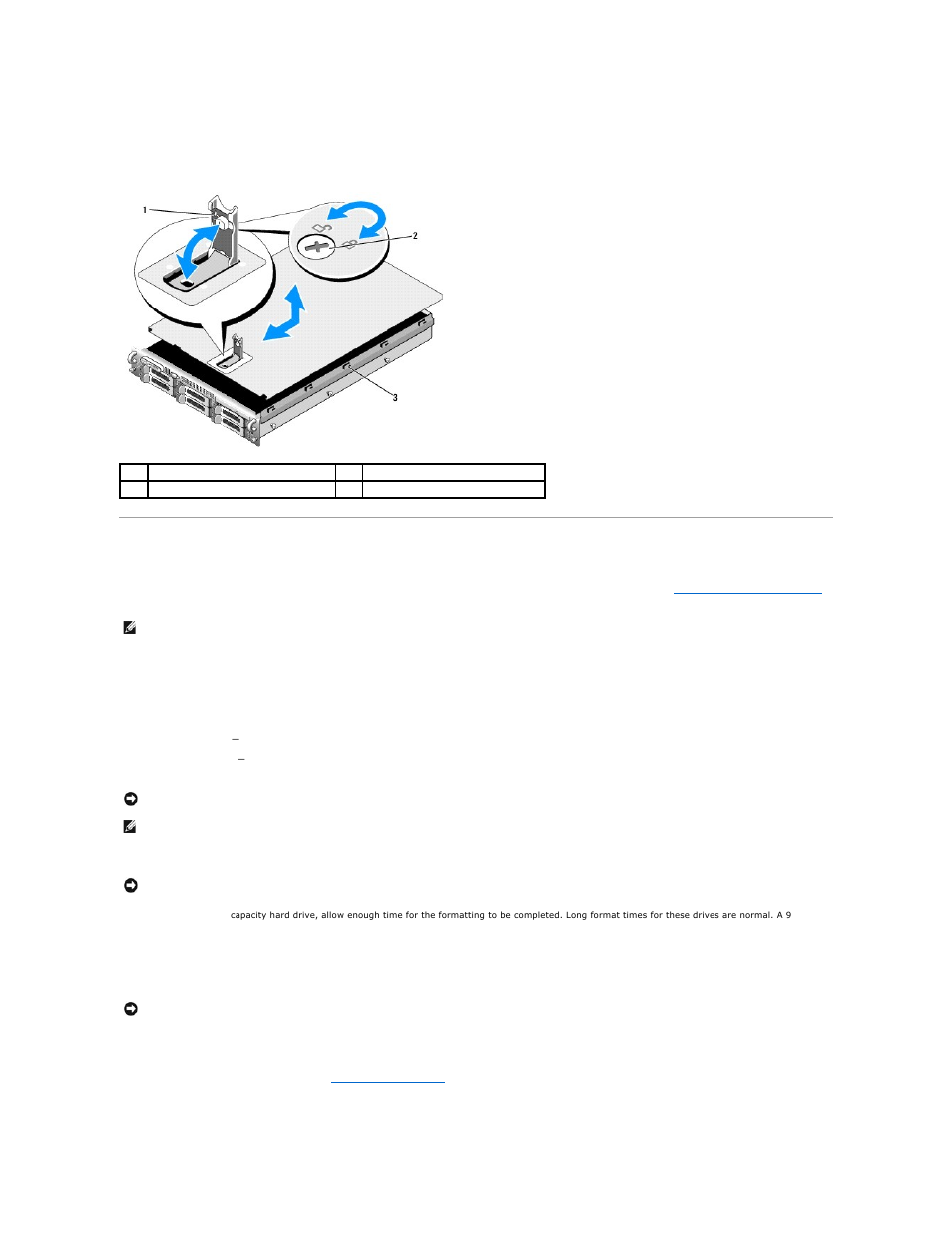 Hard drives, Figure 3, Before you begin | Removing a drive blank | Dell PowerVault DP500 User Manual | Page 25 / 86