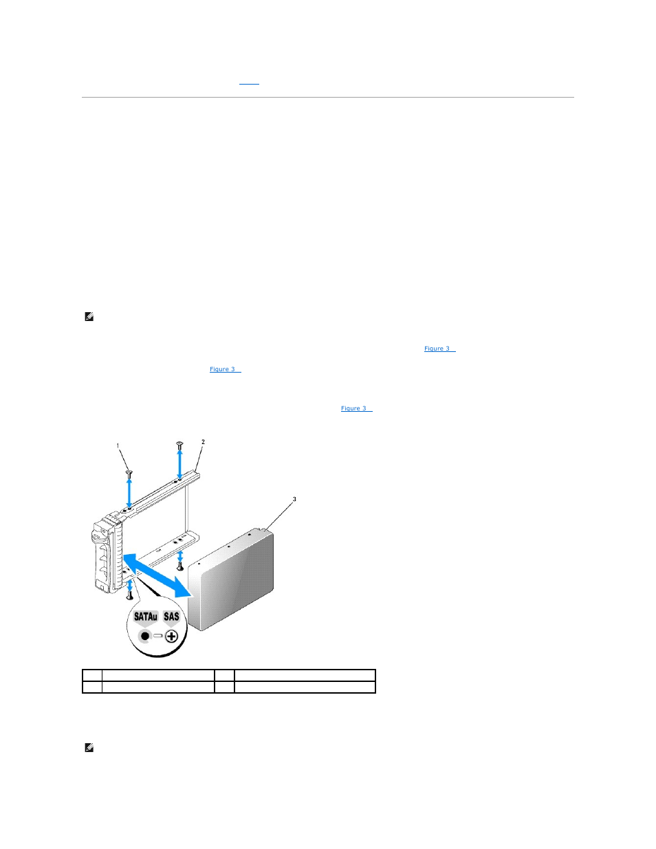 Replacing a hard-drive carrier, Removing a hard drive from a hard-drive carrier | Dell PowerVault DP500 User Manual | Page 27 / 86