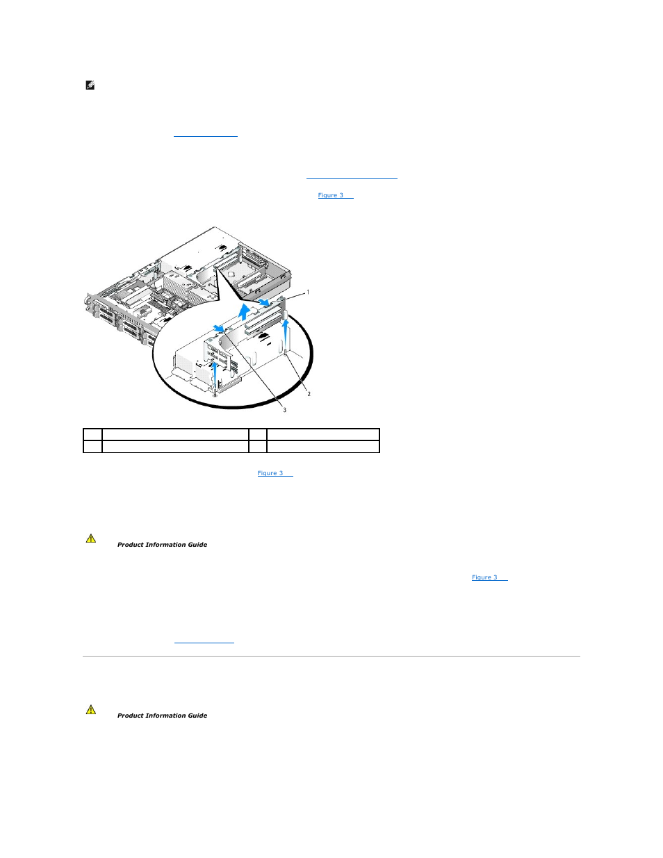 Installing a rac card, Replacing the expansion-card cage | Dell PowerVault DP500 User Manual | Page 38 / 86