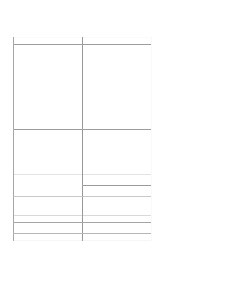 Printer specifications | Dell 540 Photo Printer User Manual | Page 31 / 42