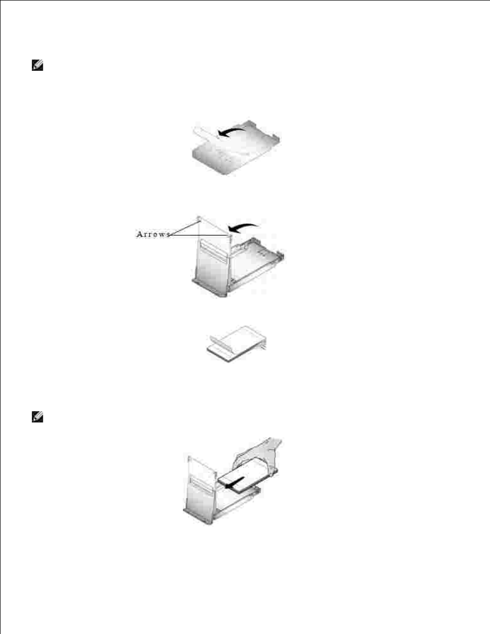 Loading the photo paper | Dell 540 Photo Printer User Manual | Page 9 / 42