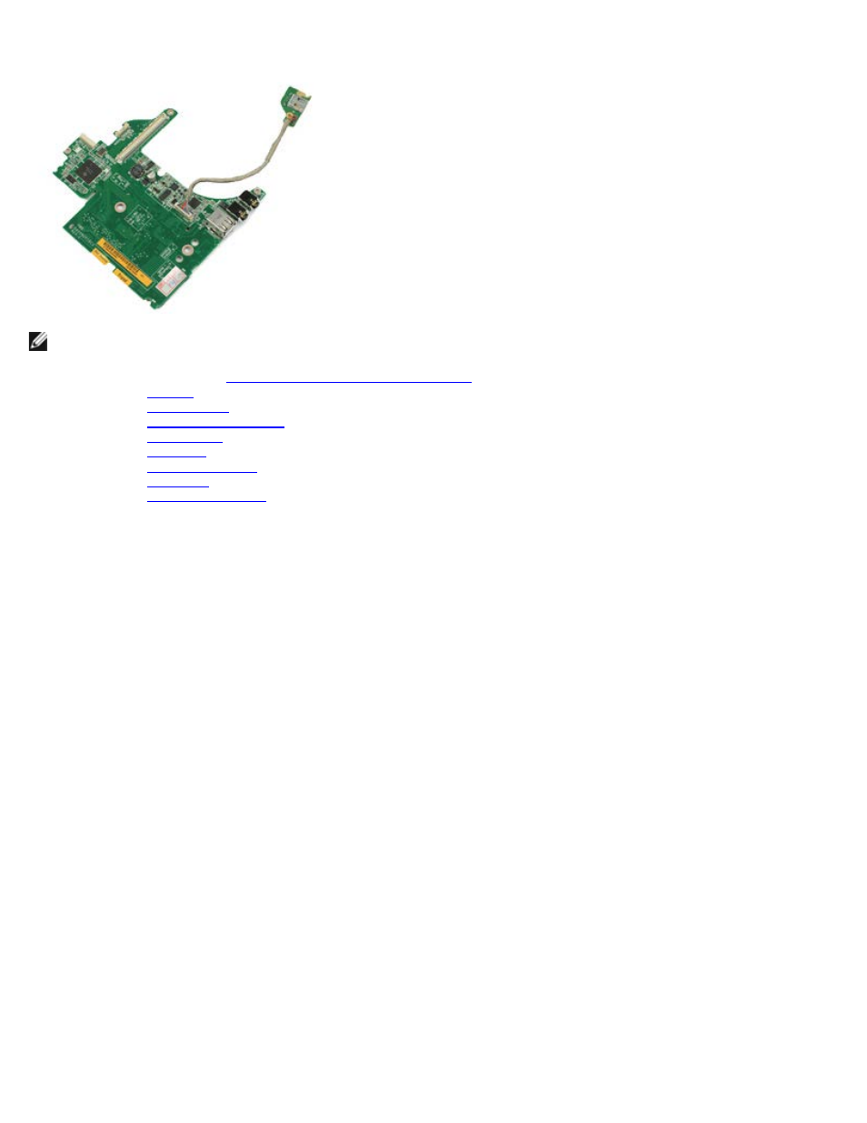 Removing the left i/o and ieee 1394 board | Dell Precision M6500 (Late 2009) User Manual | Page 109 / 118