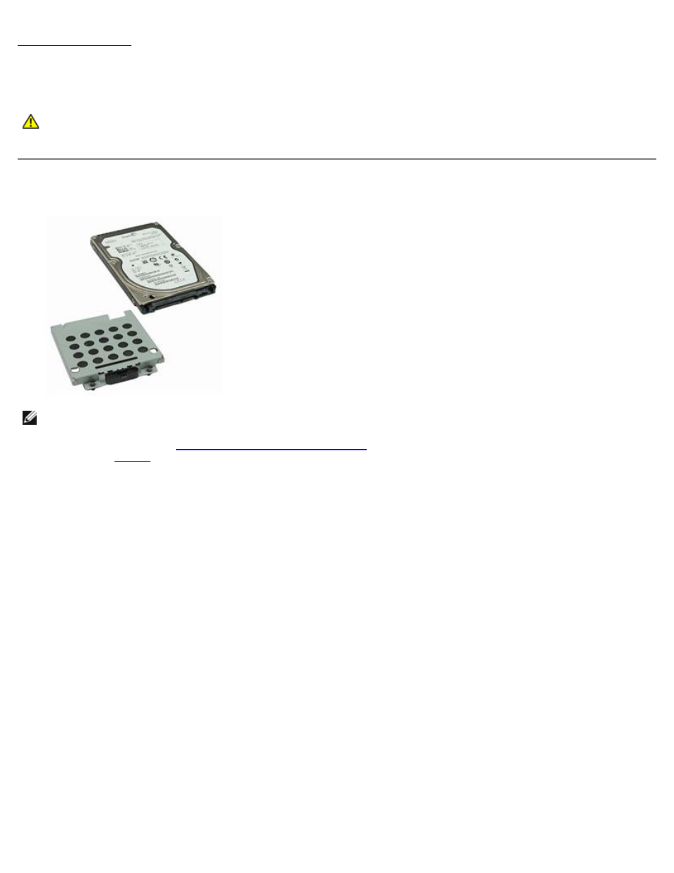 Hard drive, Removing the hard drive | Dell Precision M6500 (Late 2009) User Manual | Page 29 / 118