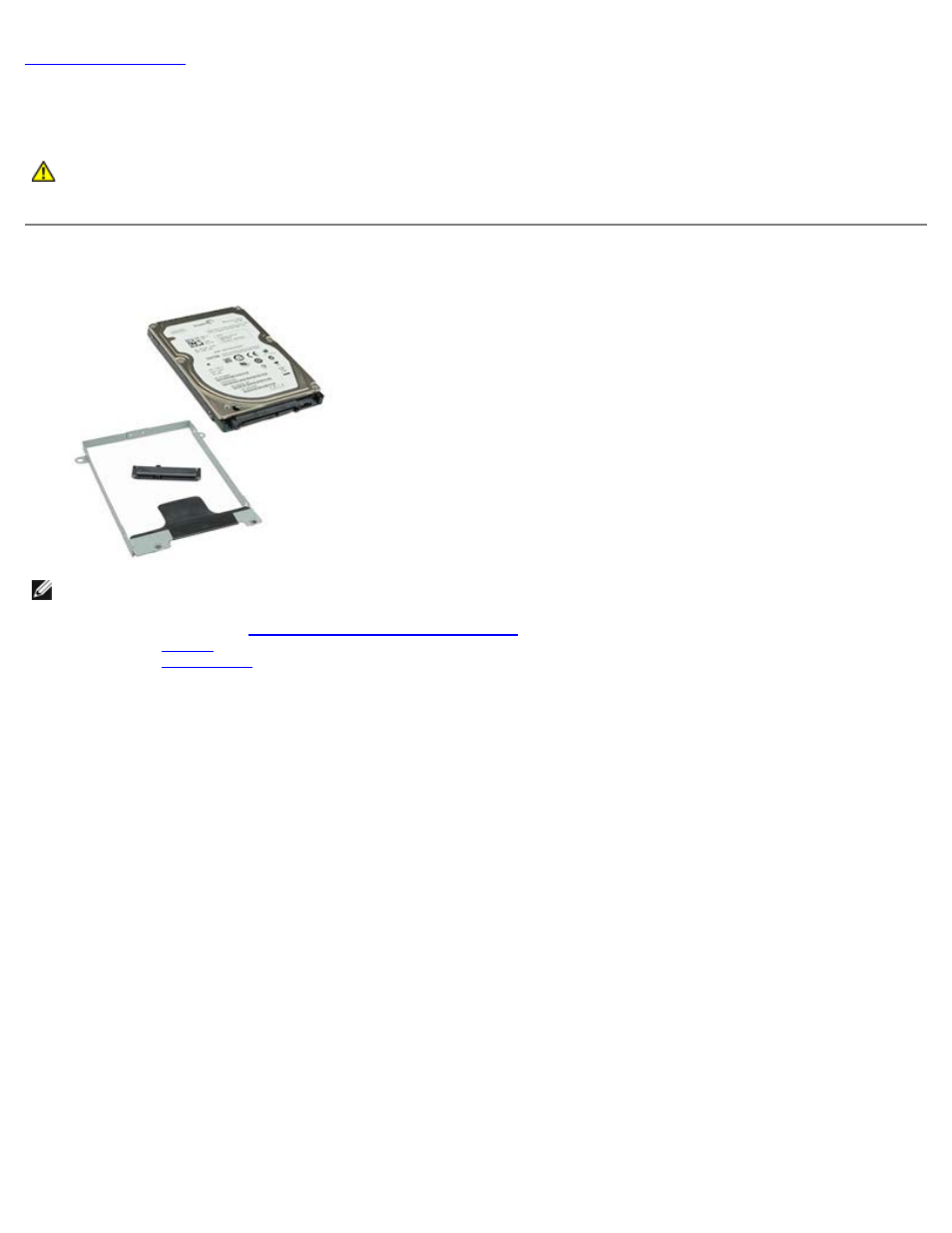 Secondary hard drive, Removing the secondary hard drive | Dell Precision M6500 (Late 2009) User Manual | Page 43 / 118