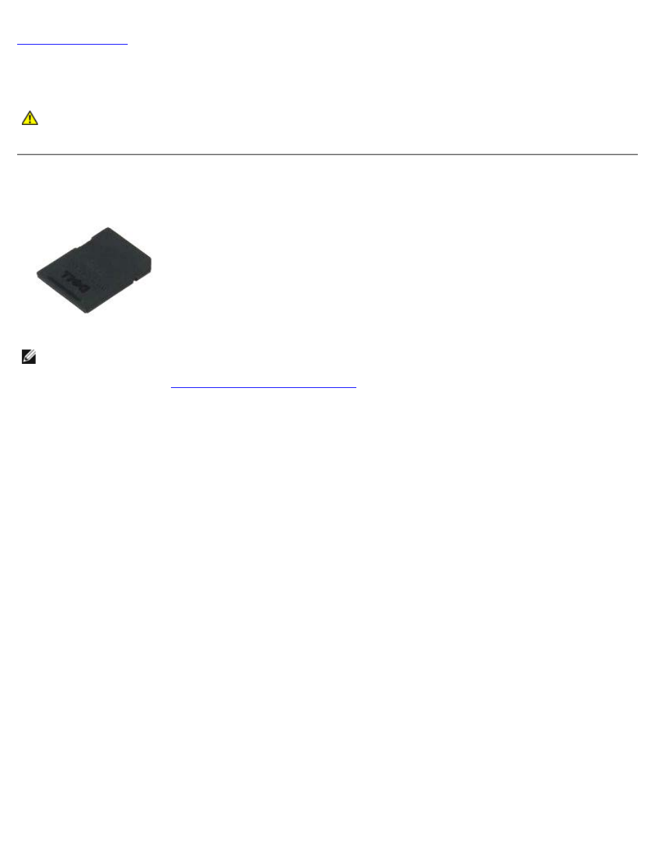 Media card, Removing the media card | Dell Precision M6500 (Late 2009) User Manual | Page 70 / 118