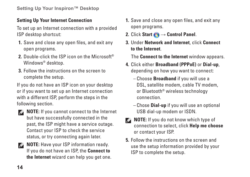 Dell Inspiron 537s (Mid 2009) User Manual | Page 16 / 66
