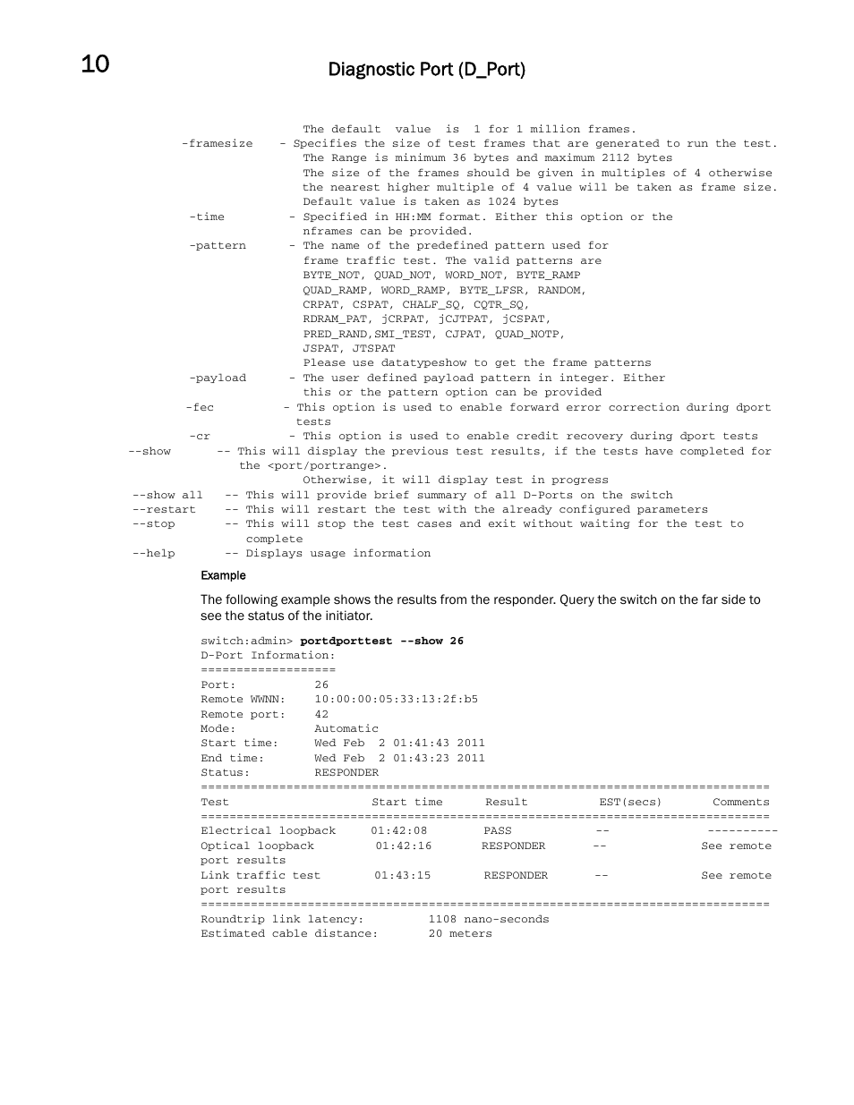 Diagnostic port (d_port) | Dell POWEREDGE M1000E User Manual | Page 118 / 146