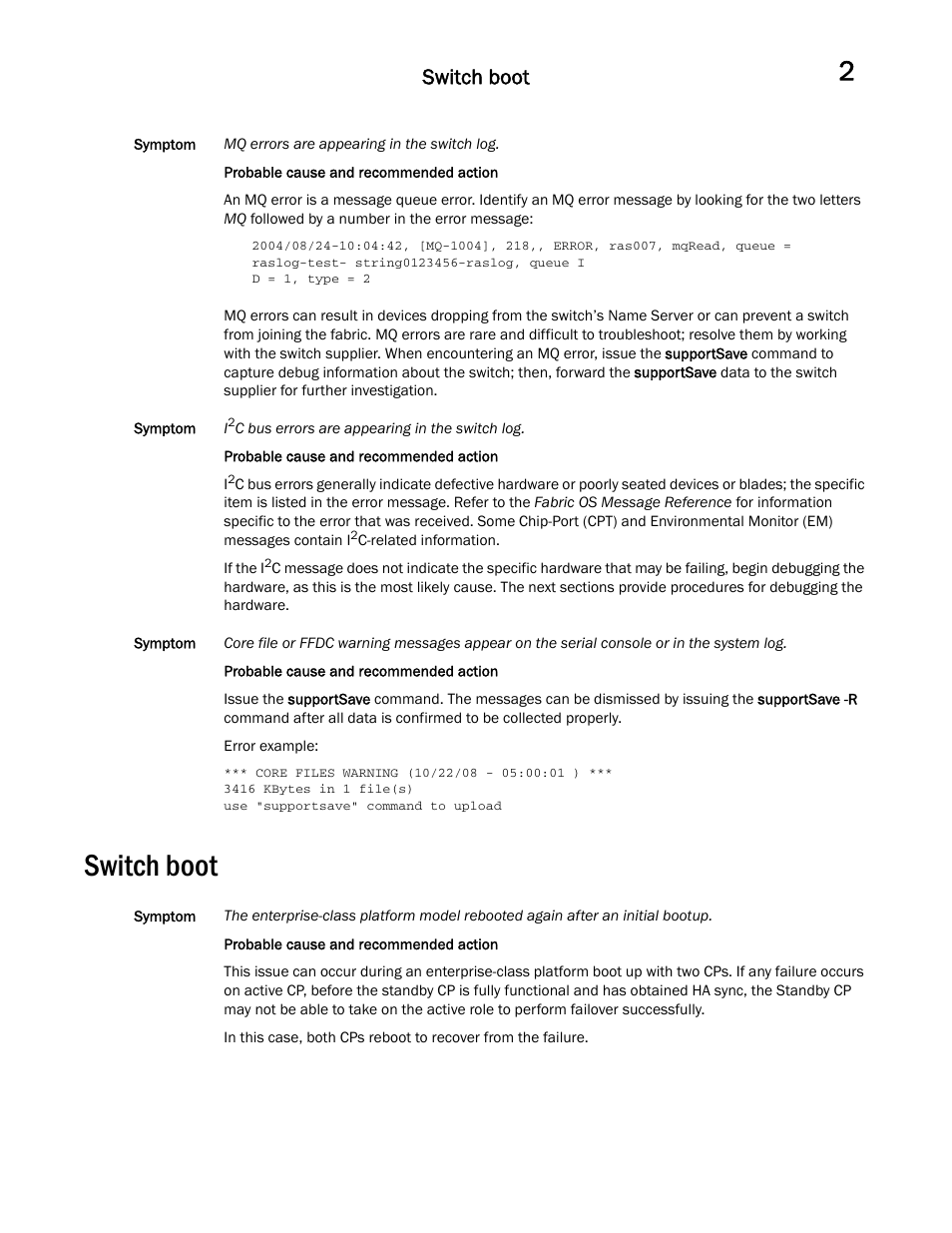 Switch boot | Dell POWEREDGE M1000E User Manual | Page 29 / 146