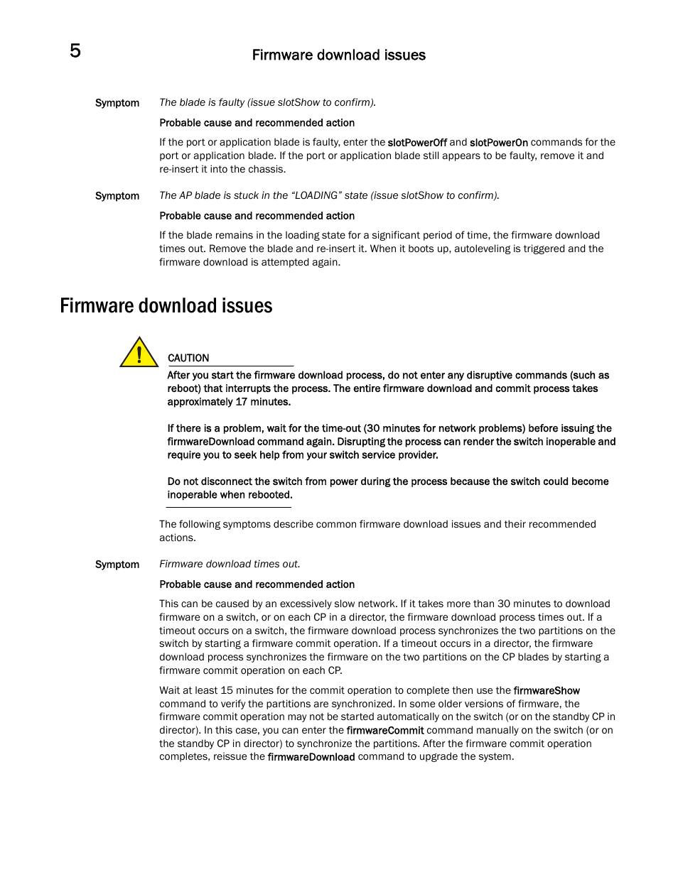 Firmware download issues | Dell POWEREDGE M1000E User Manual | Page 68 / 146