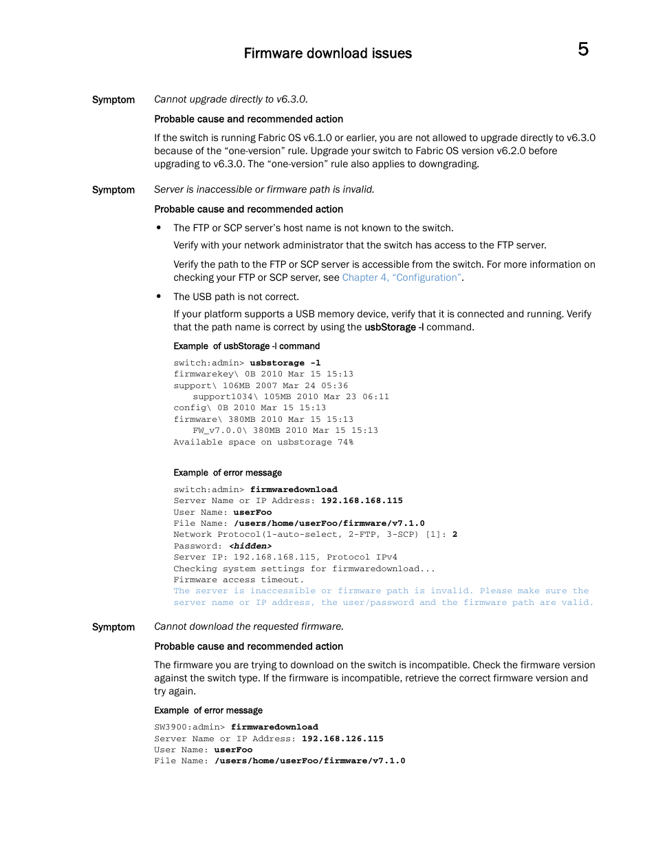 Firmware download issues | Dell POWEREDGE M1000E User Manual | Page 69 / 146