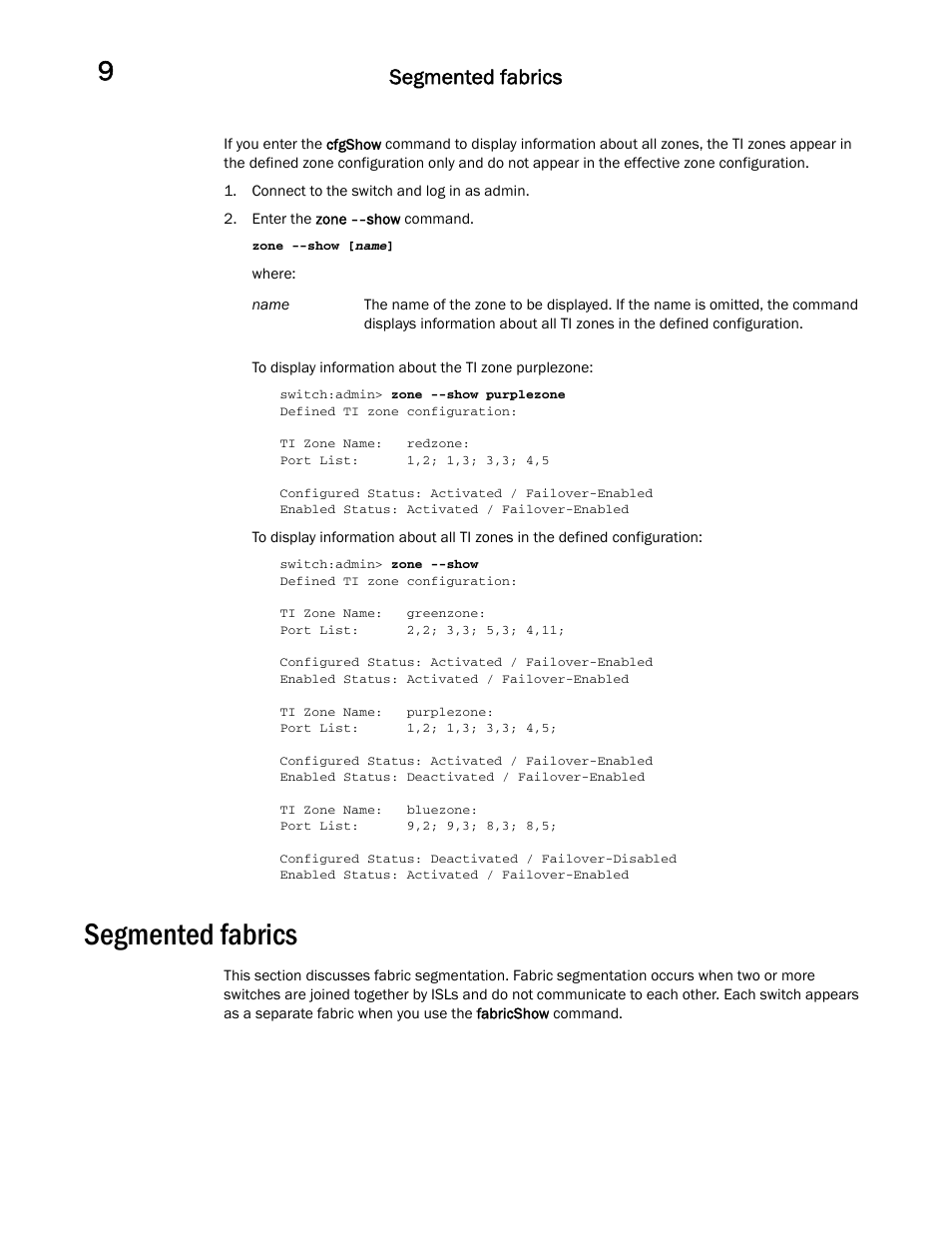 Segmented fabrics | Dell POWEREDGE M1000E User Manual | Page 90 / 146