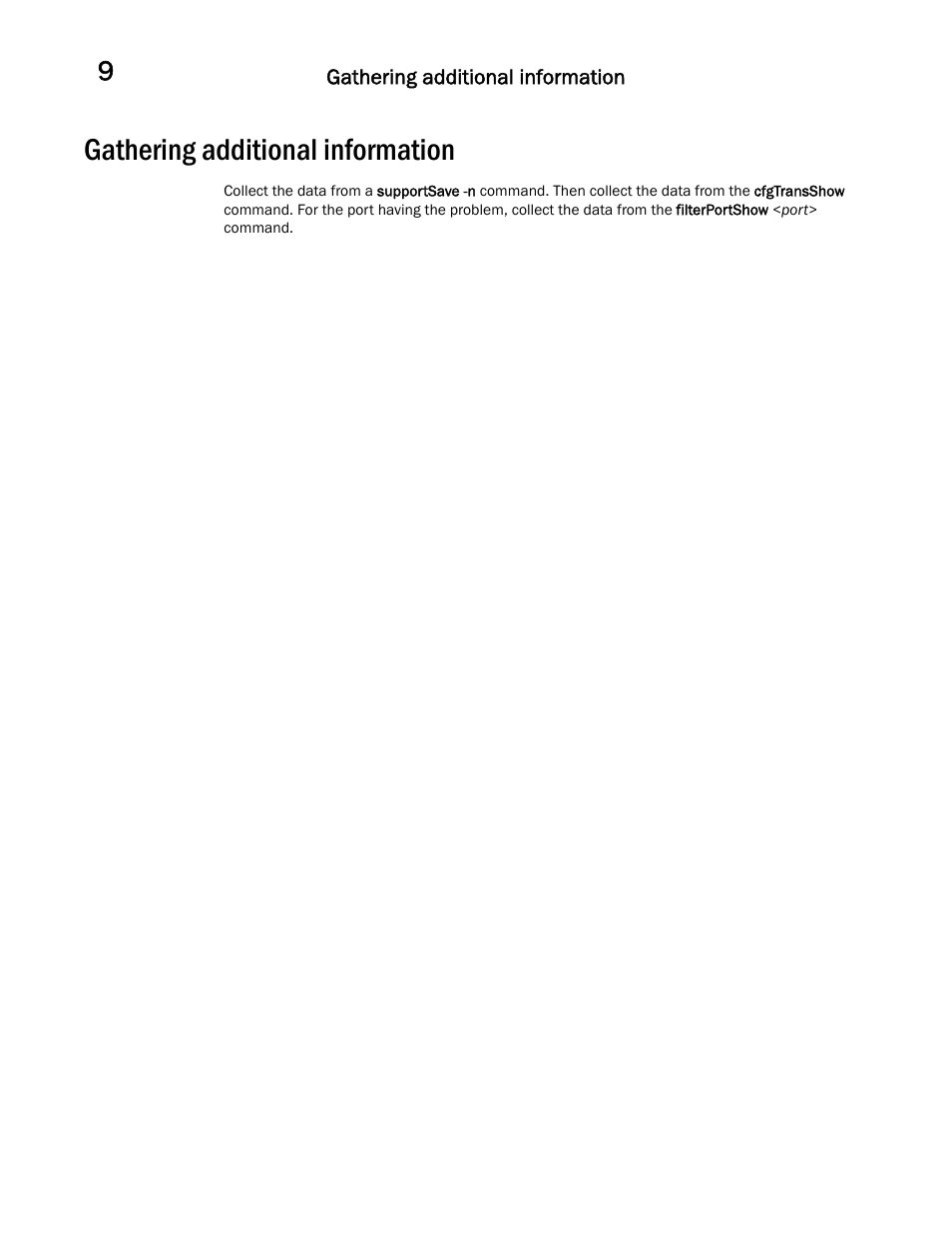 Gathering additional information | Dell POWEREDGE M1000E User Manual | Page 96 / 146