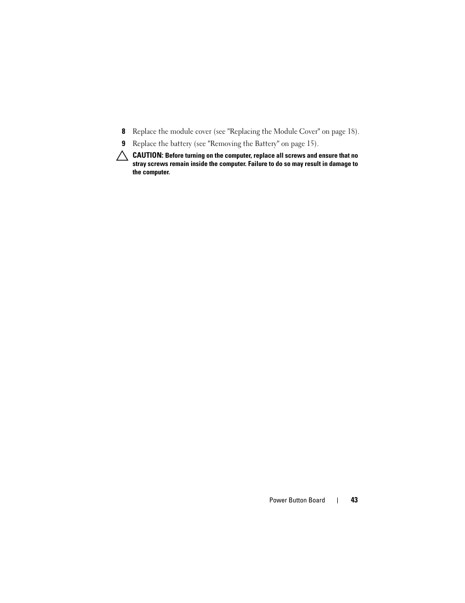Dell Inspiron 14 (N4120, Early 2011) User Manual | Page 43 / 106