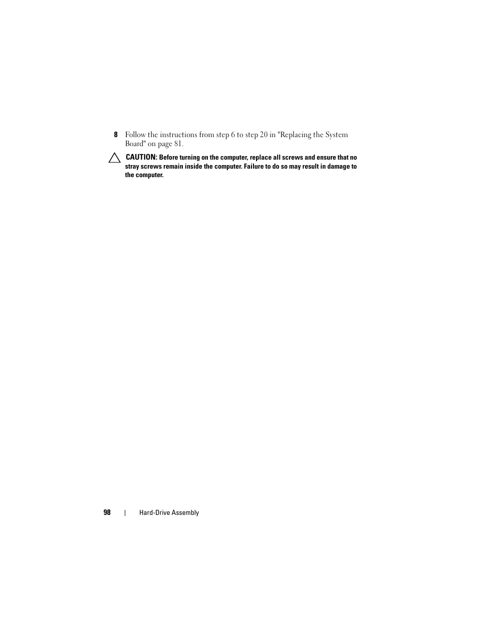 Dell Inspiron 14 (N4120, Early 2011) User Manual | Page 98 / 106