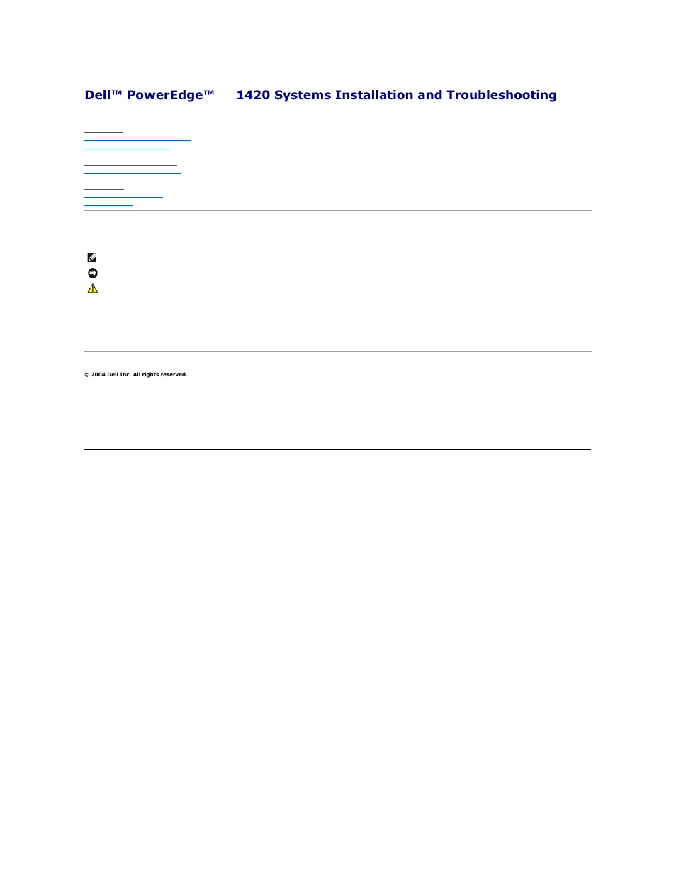 Dell PowerEdge SC1420 User Manual | 77 pages