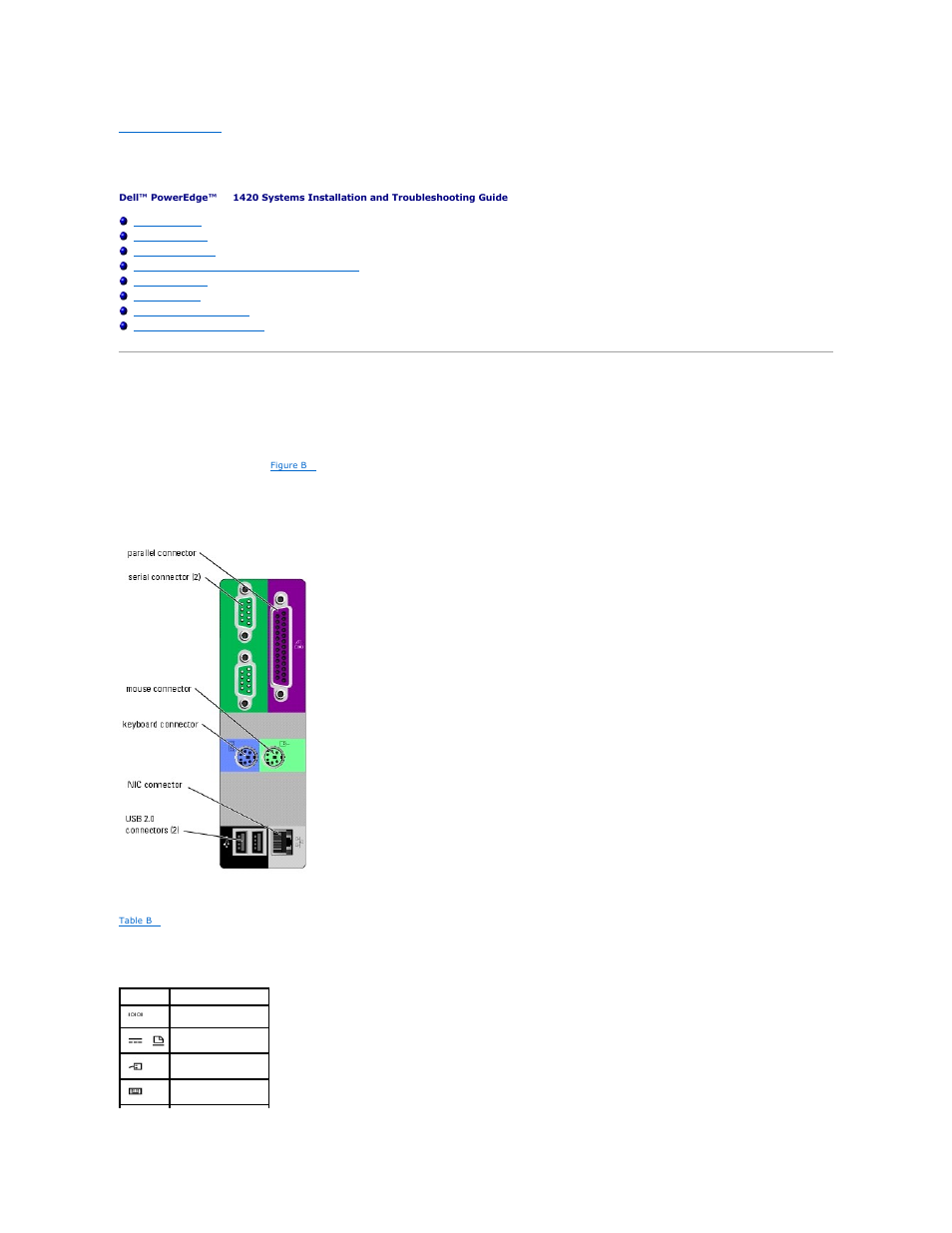 I/o connectors | Dell PowerEdge SC1420 User Manual | Page 6 / 77