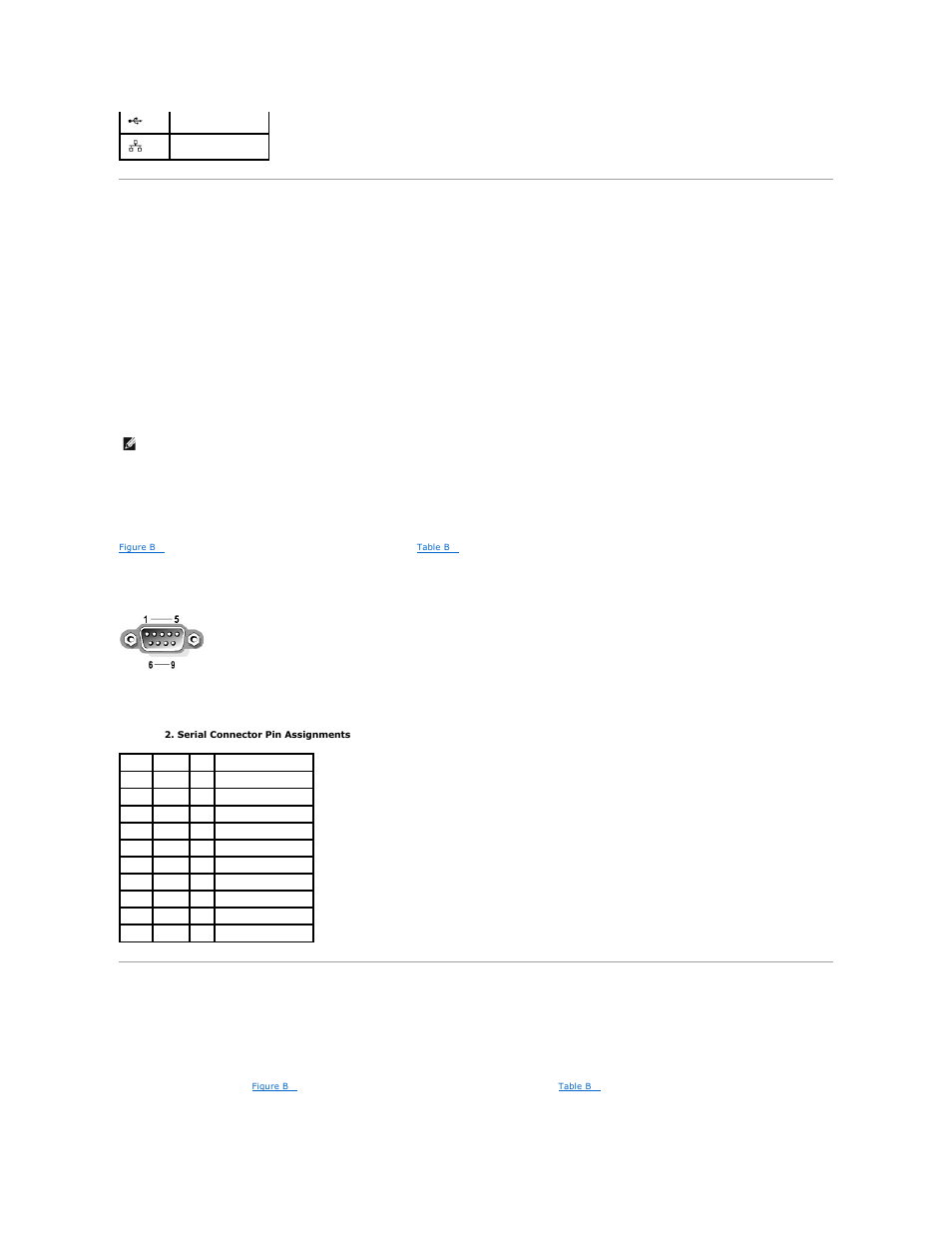 Serial connector, Parallel connector, Serial connector autoconfiguration | Dell PowerEdge SC1420 User Manual | Page 7 / 77