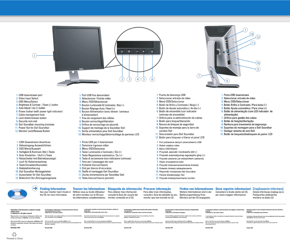 Dell 1708FP Monitor User Manual | Page 55 / 55