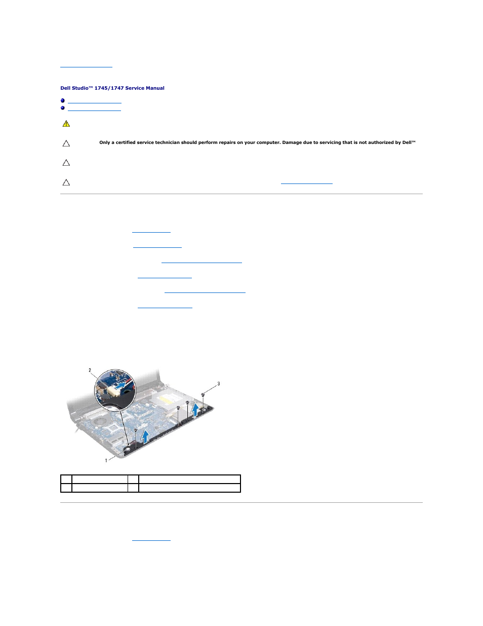 Speakers, Removing the speakers, Replacing the speakers | Dell Studio 1747 (Late 2009) User Manual | Page 51 / 61