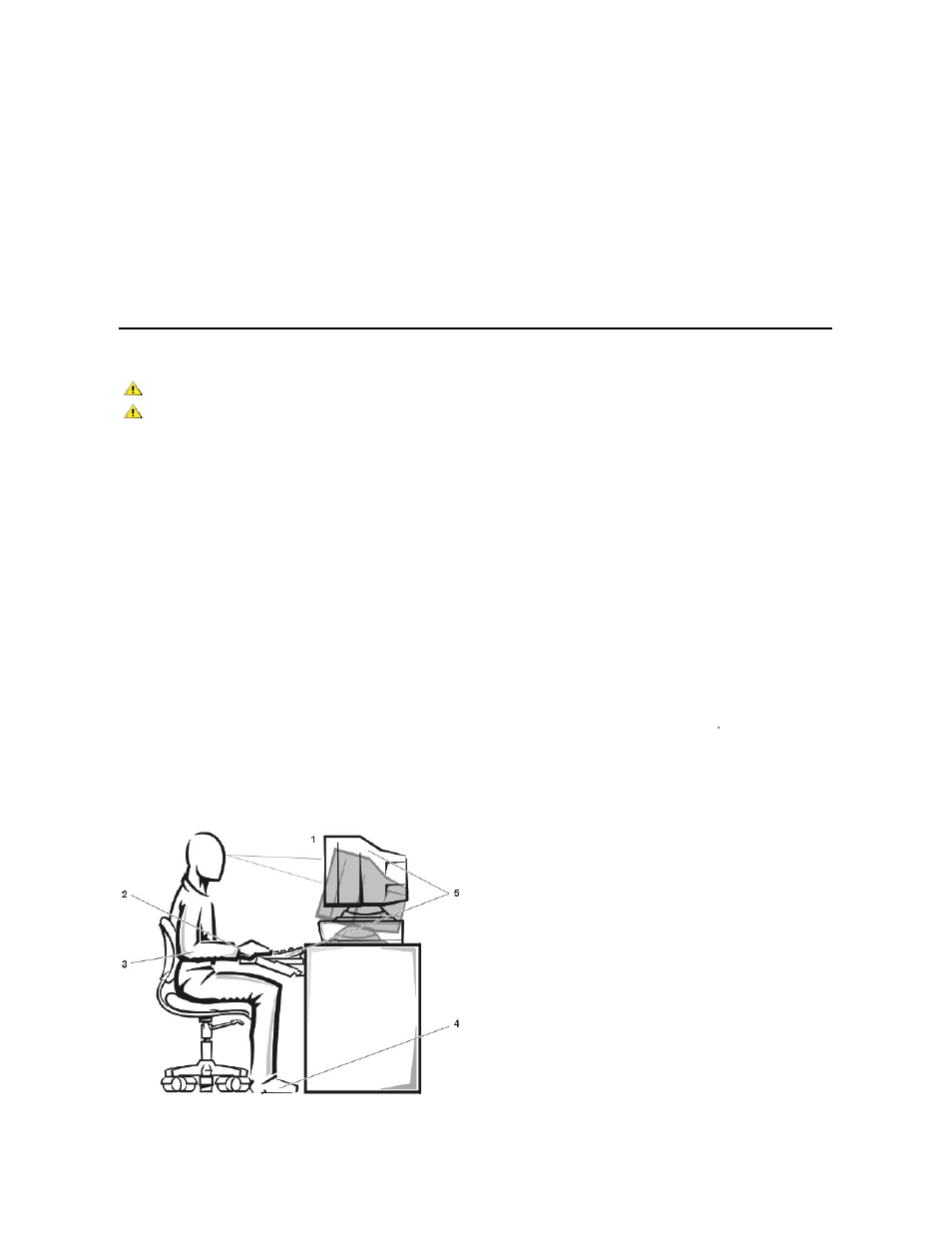 Ergonomic computing habits | Dell PowerEdge 4400 User Manual | Page 58 / 89