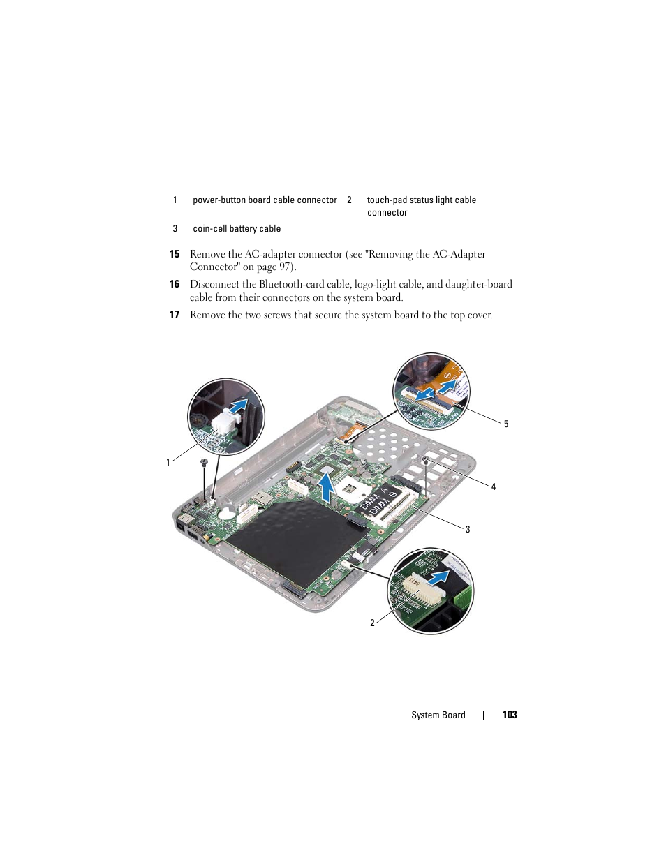 Dell XPS 14 (L401X, Late 2010) User Manual | Page 103 / 108