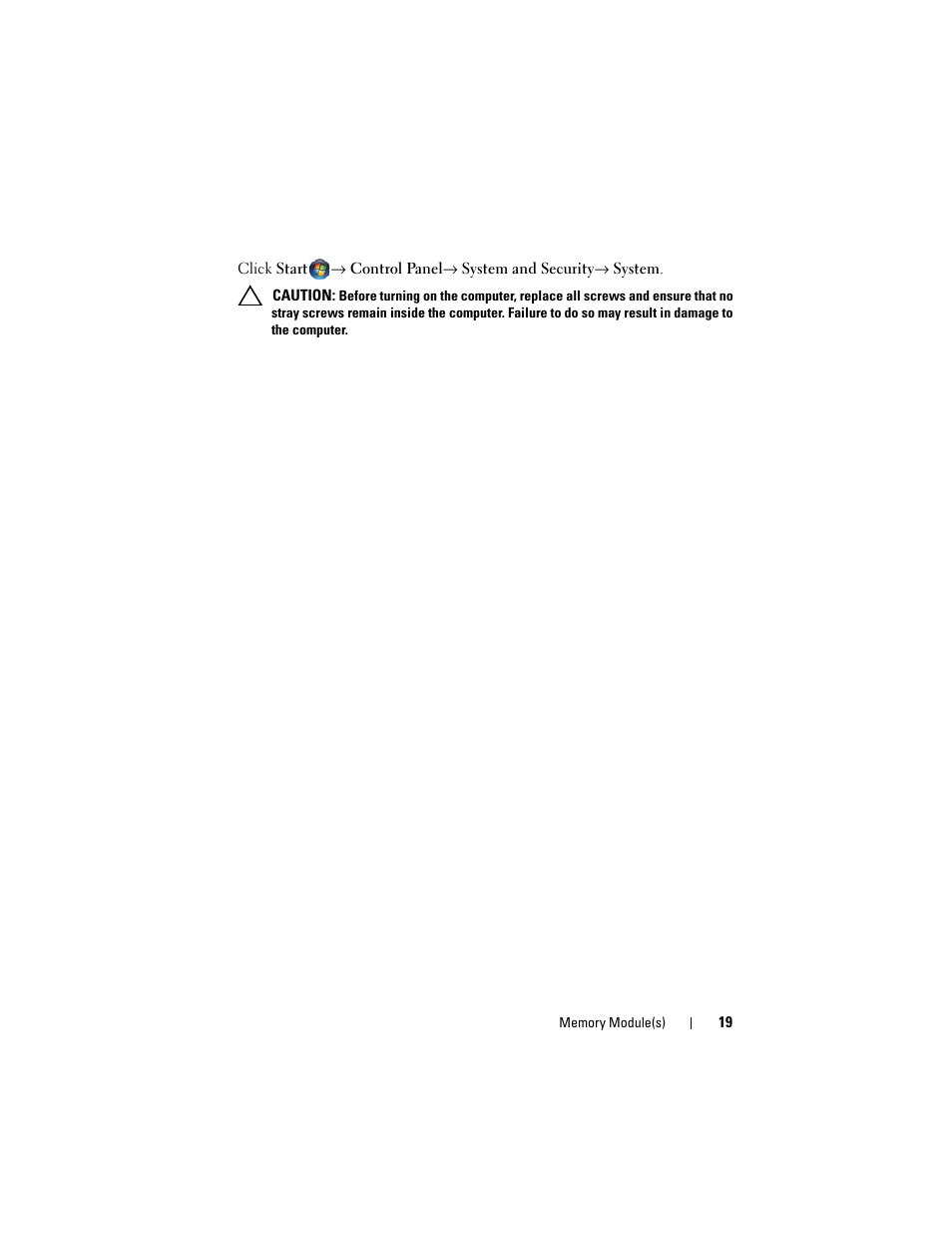 Dell XPS 14 (L401X, Late 2010) User Manual | Page 19 / 108
