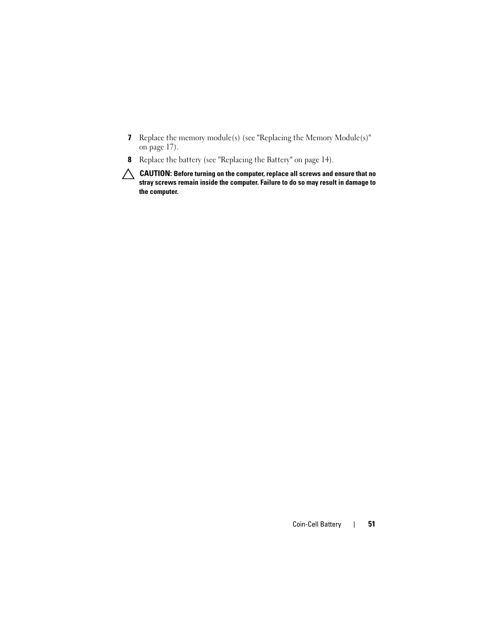 Dell XPS 14 (L401X, Late 2010) User Manual | Page 51 / 108