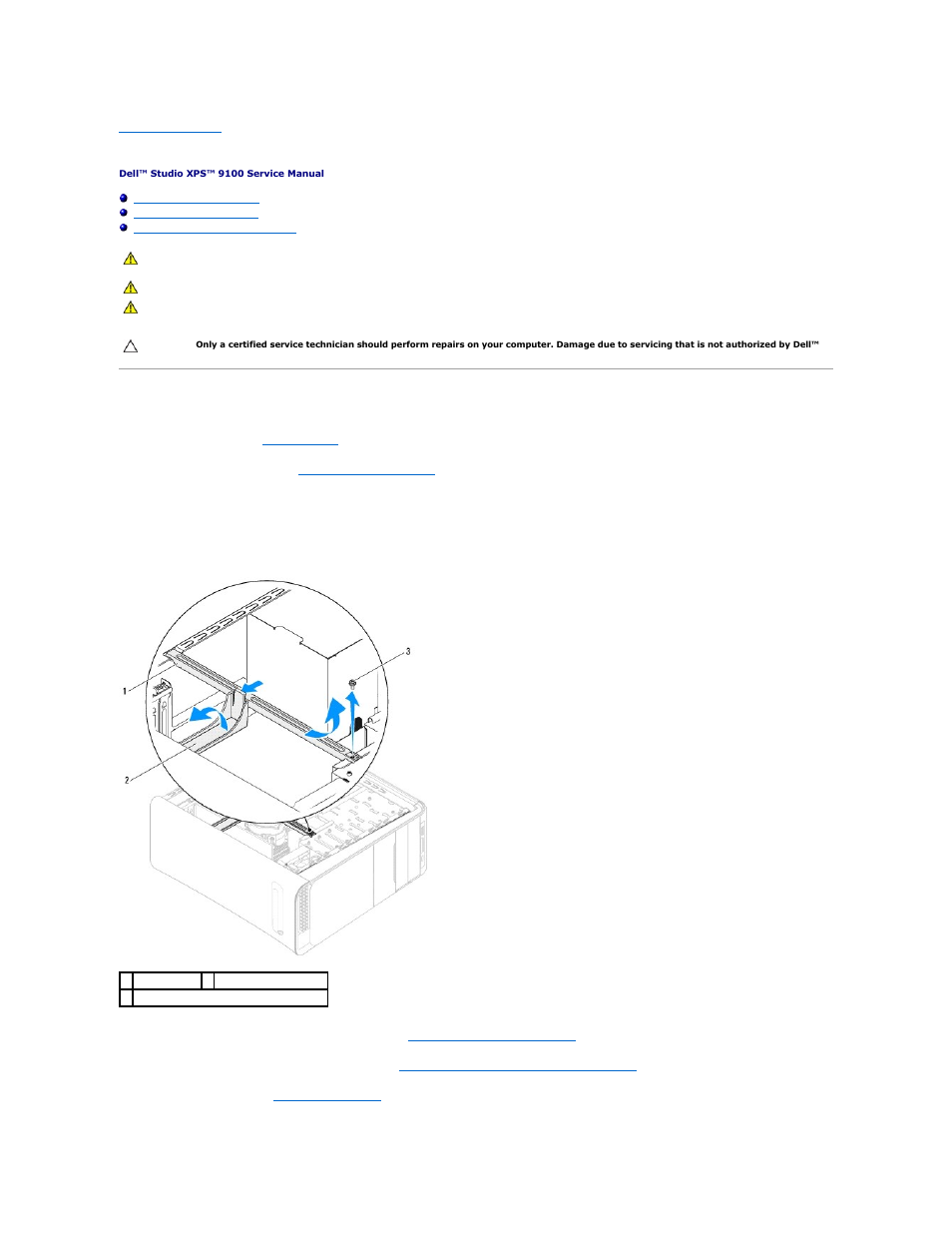 System board, Removing the system board | Dell Studio XPS 9100 (Mid 2010) User Manual | Page 36 / 50
