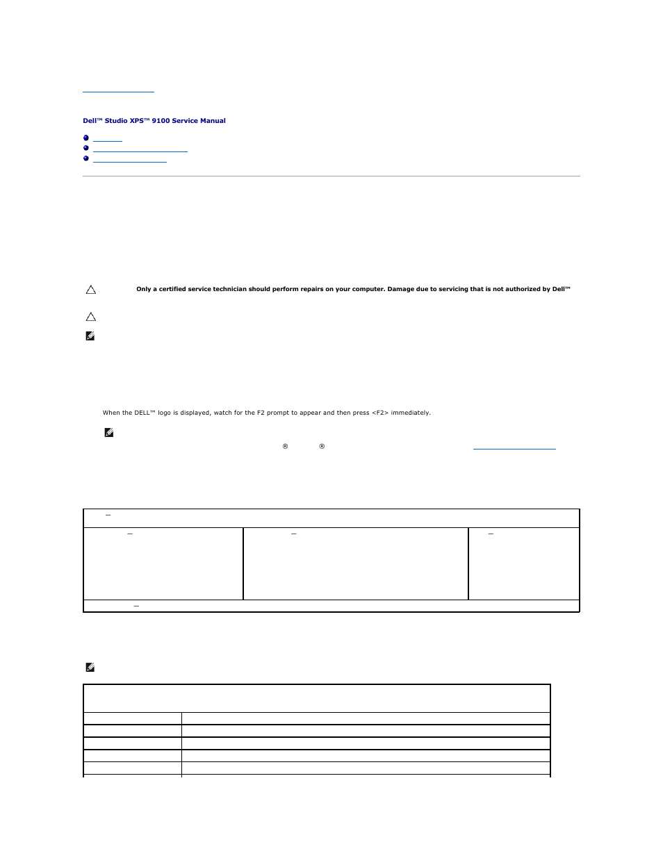 System setup, Overview, Entering system setup | System setup options | Dell Studio XPS 9100 (Mid 2010) User Manual | Page 39 / 50