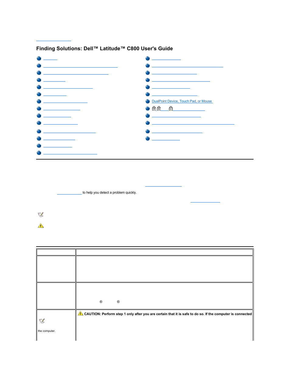 Dell Latitude C800 User Manual | Page 69 / 104