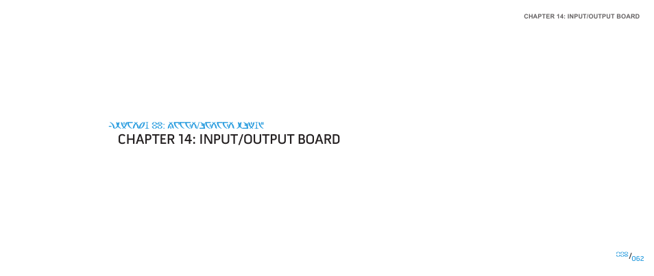 Chapter 14: input/output board | Dell Alienware M17x R2 (Early 2010) User Manual | Page 62 / 118
