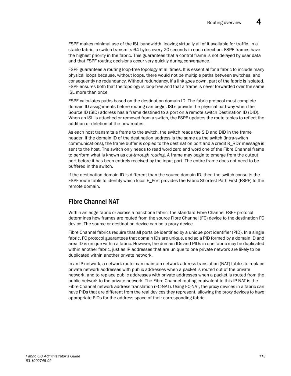 Fibre channel nat | Dell POWEREDGE M1000E User Manual | Page 113 / 666