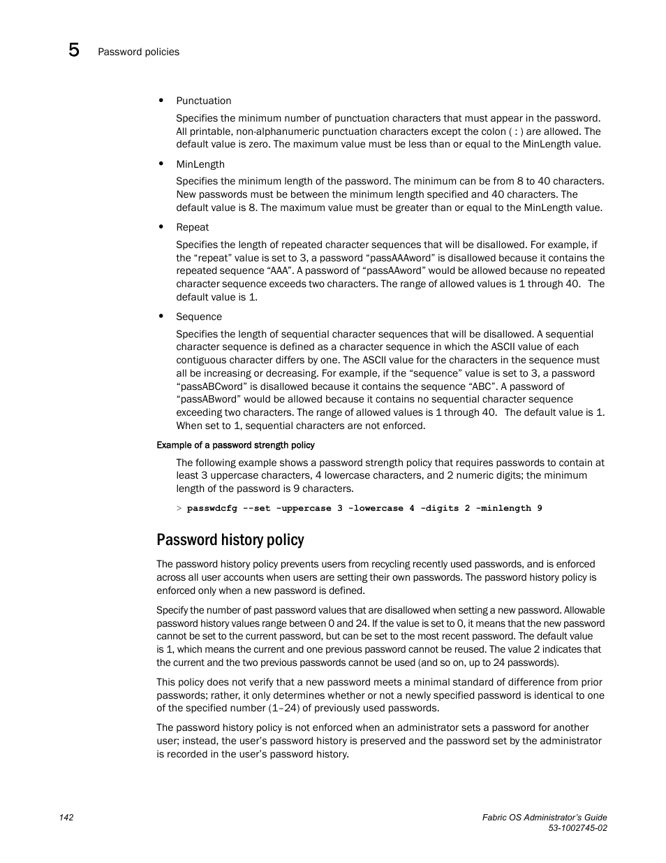 Password history policy | Dell POWEREDGE M1000E User Manual | Page 142 / 666