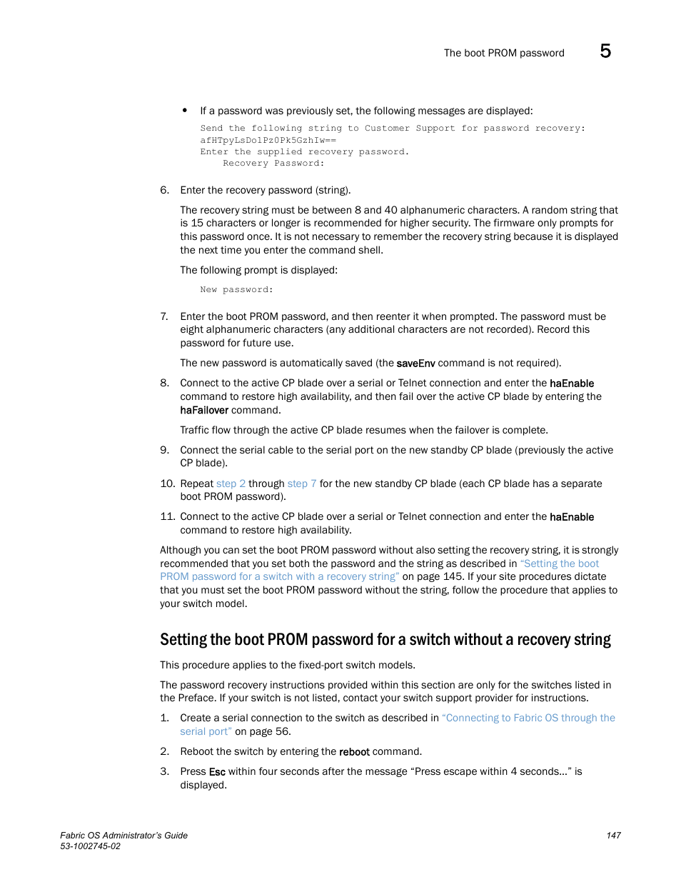 Setting the boot | Dell POWEREDGE M1000E User Manual | Page 147 / 666