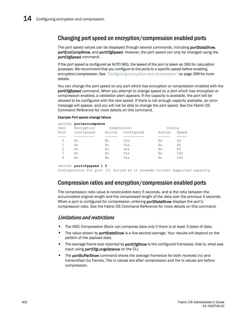 Limitations and restrictions | Dell POWEREDGE M1000E User Manual | Page 402 / 666