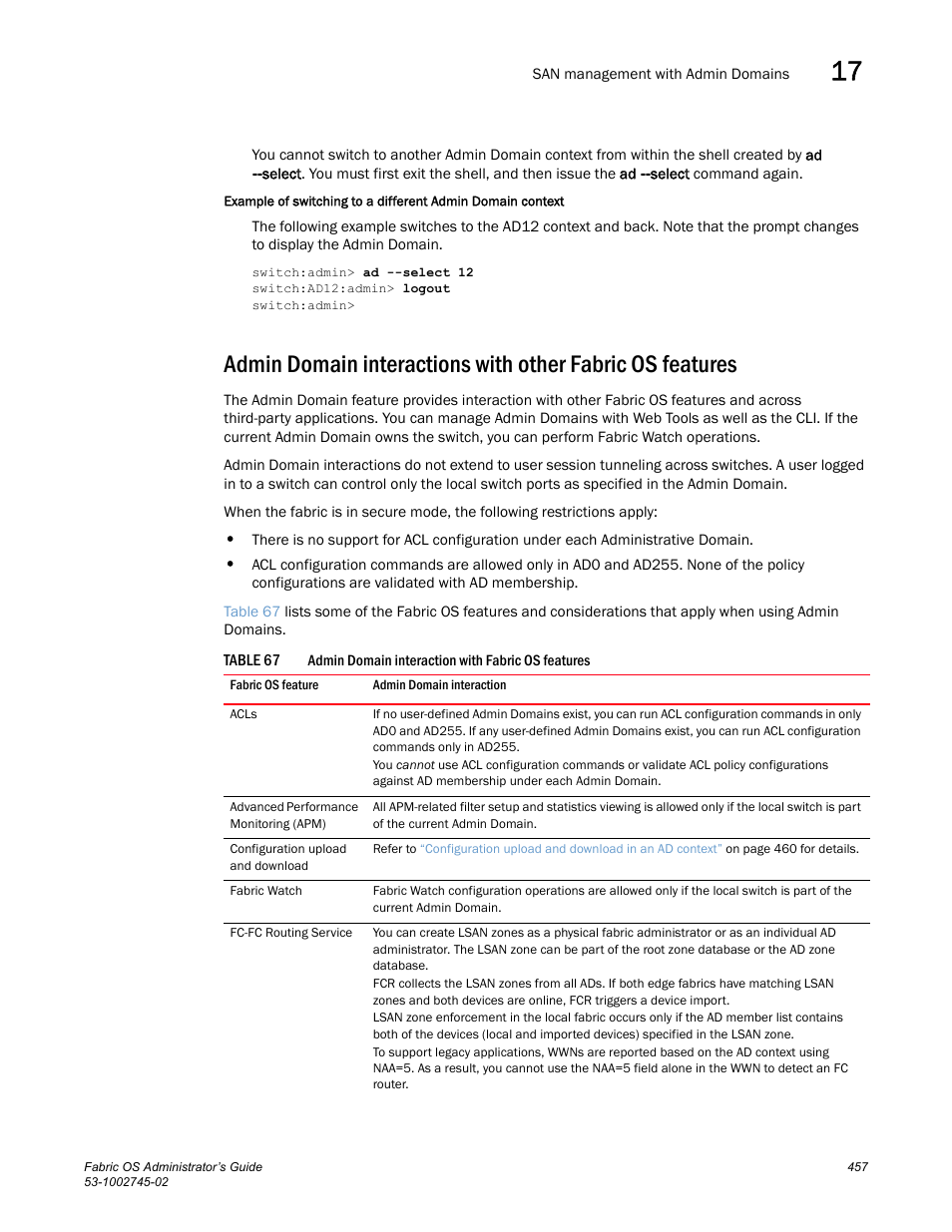 Table 67 | Dell POWEREDGE M1000E User Manual | Page 457 / 666